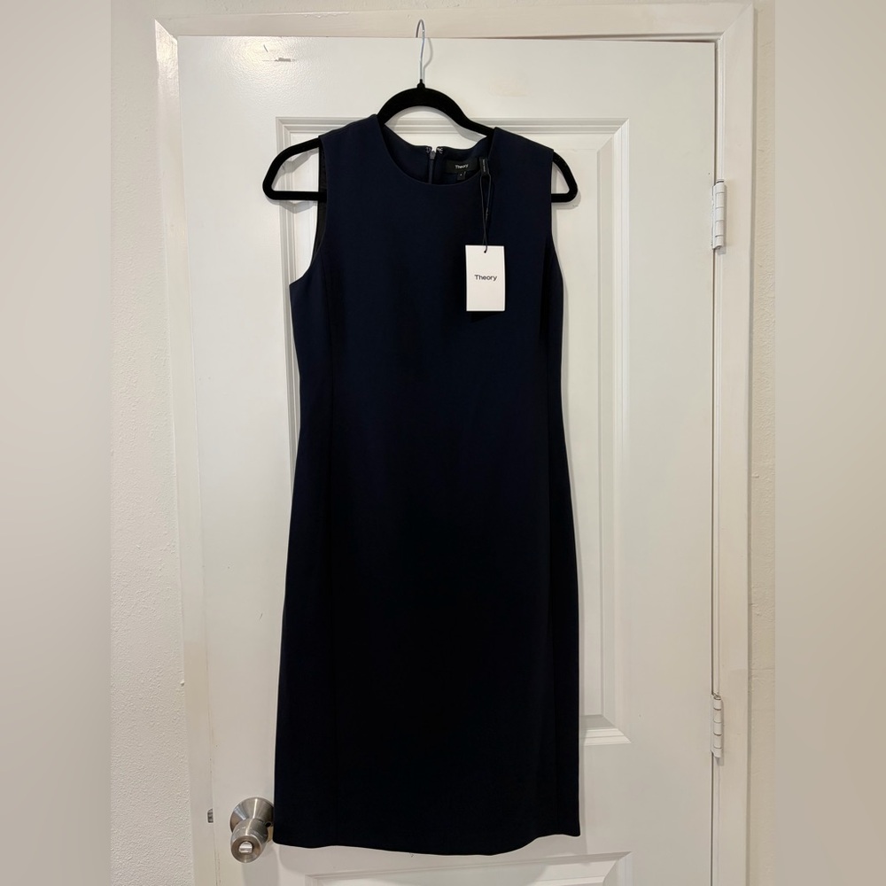 NWT Theory Women's Navy Dress